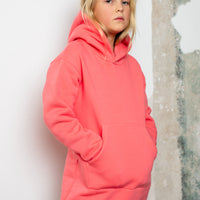 Unlabel Candy Pink Syzygy Hoodie Dress