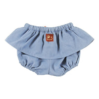 Loud Light Blue Denim Coulotte