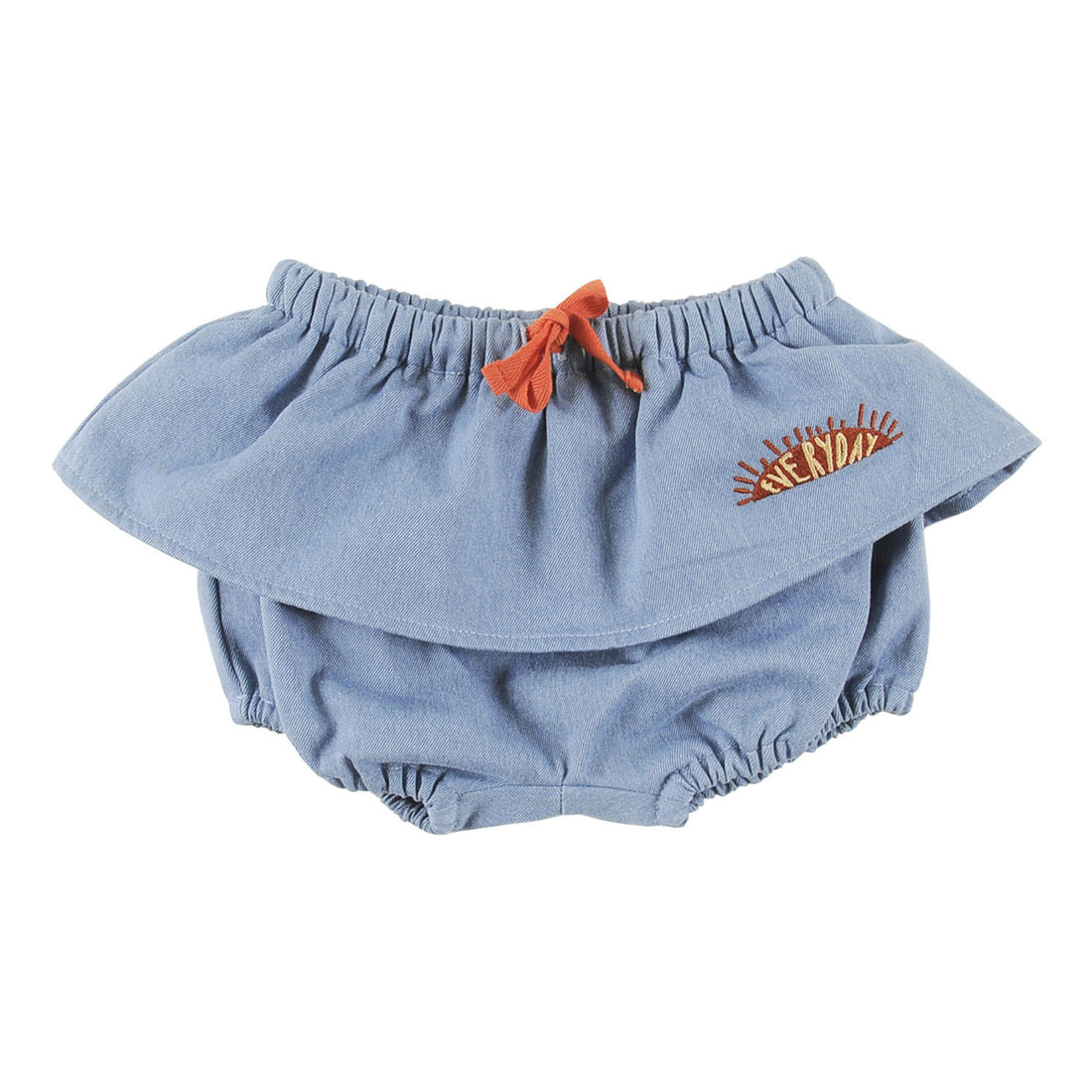 Loud Light Blue Denim Coulotte
