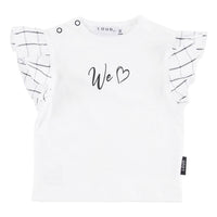 Loud White We Love Grid Baby T-Shirt