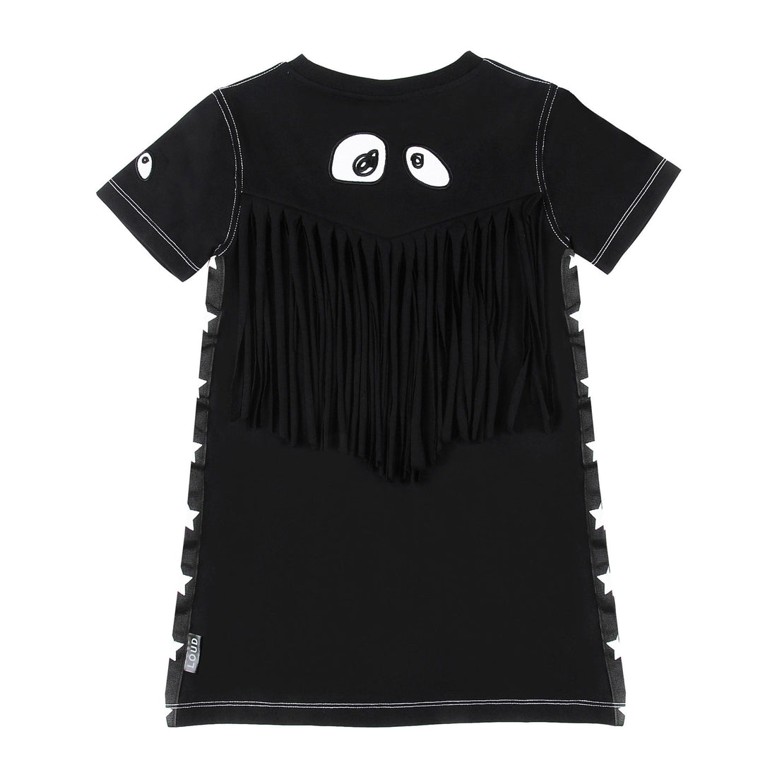 LOUD Black Candy Fringes Dress