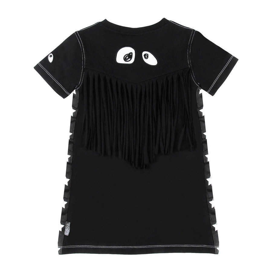 LOUD Black Candy Fringes Dress