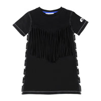 LOUD Black Candy Fringes Dress