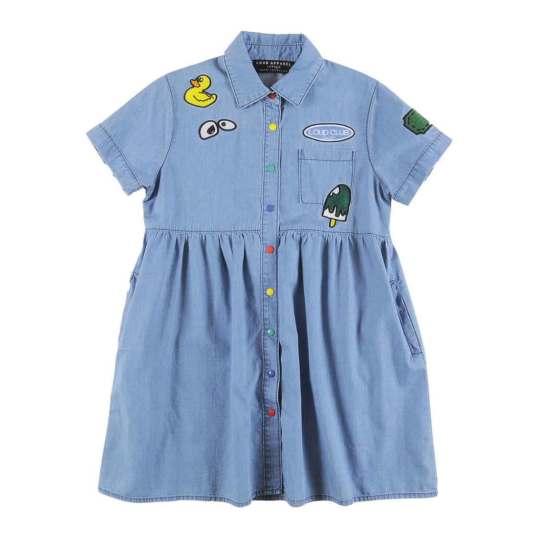 LOUD Light Denim Show Dress
