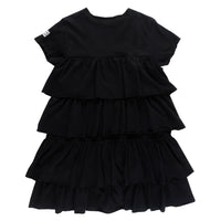 Loud Black Ruffle Creation Dress