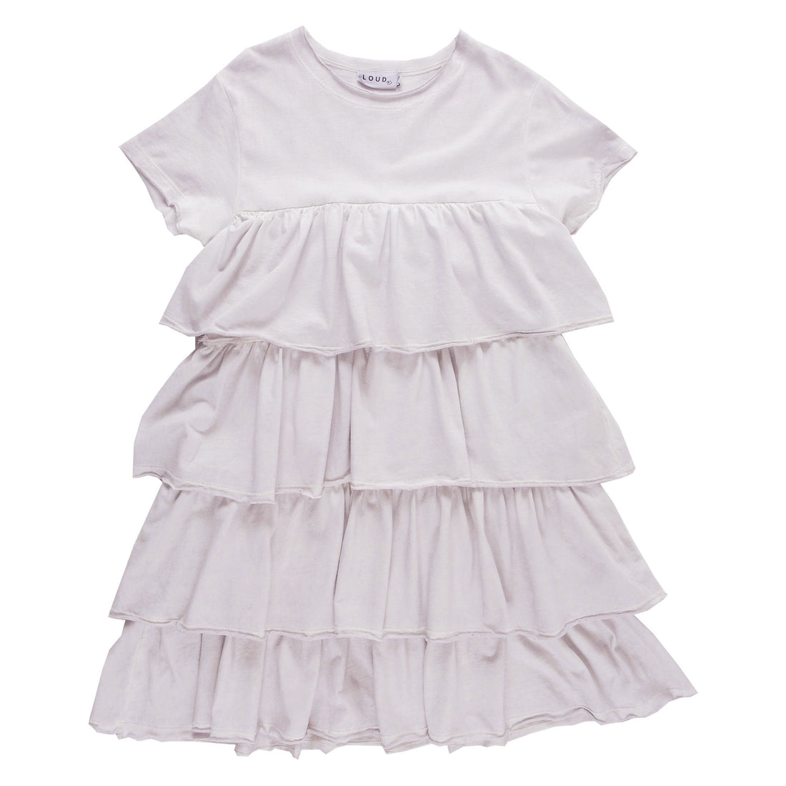 Loud Sand Ruffle Creation Dress