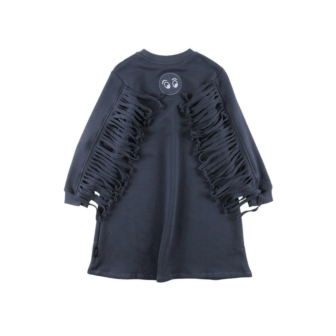 Loud Grey Asphalt Eyes Loose Fit Dress