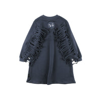 Loud Grey Asphalt Eyes Loose Fit Dress