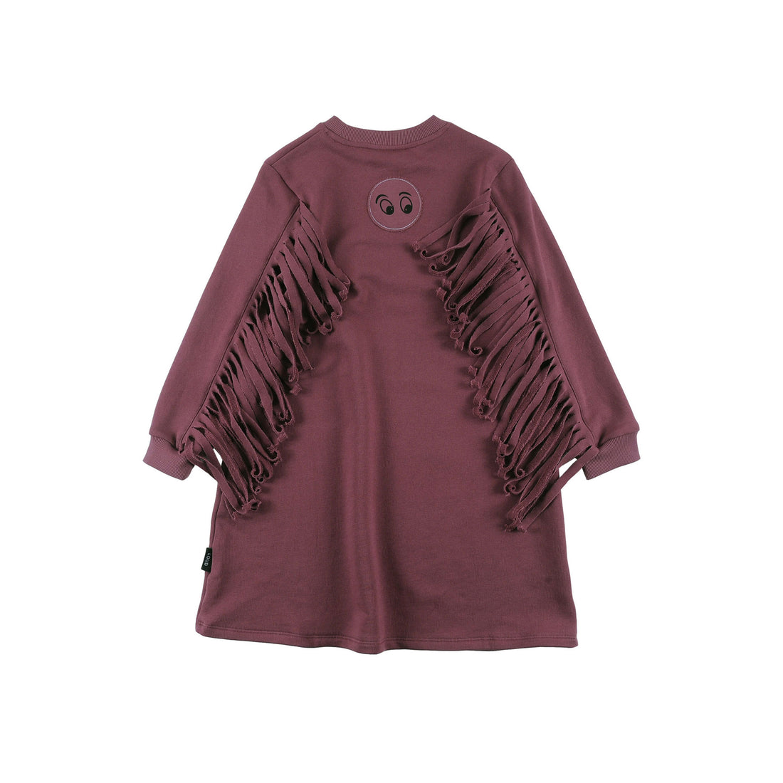 Loud Maroon Eyes Loose Fit Dress