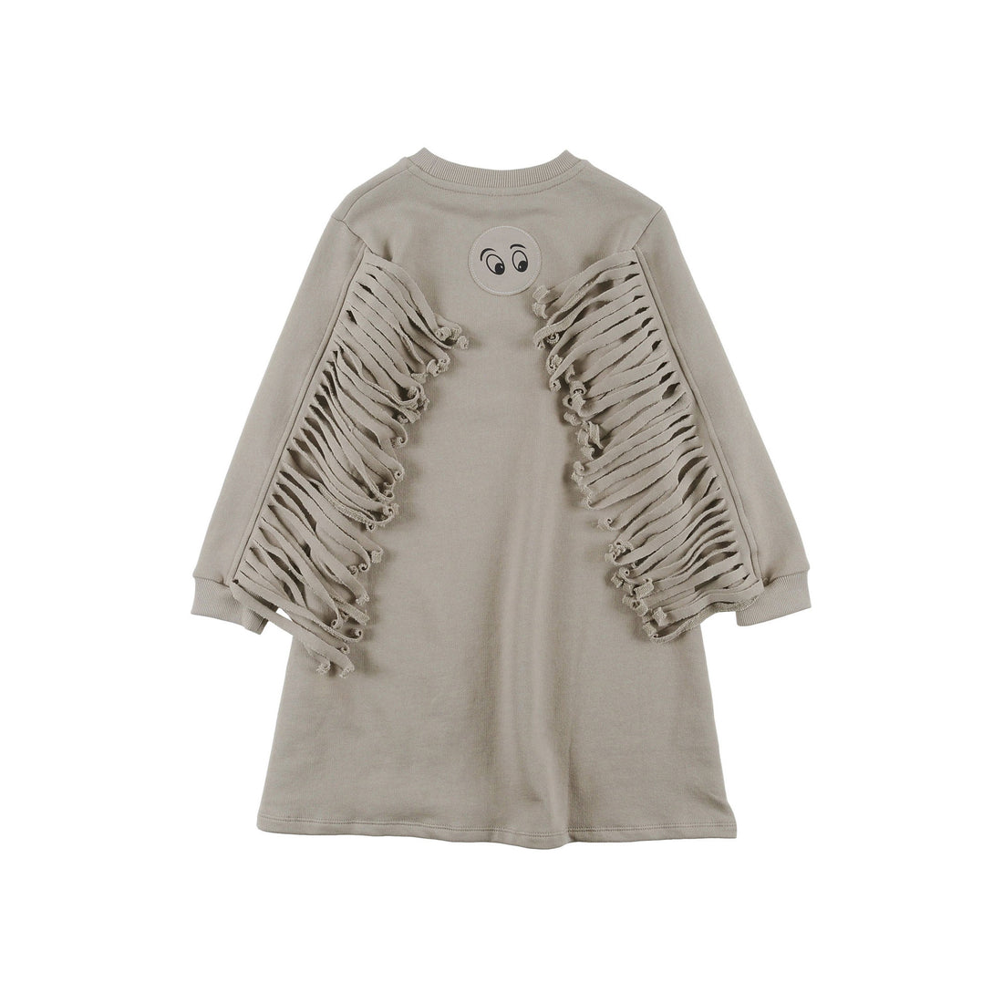 Loud Taupe Eyes Loose Fit Dress