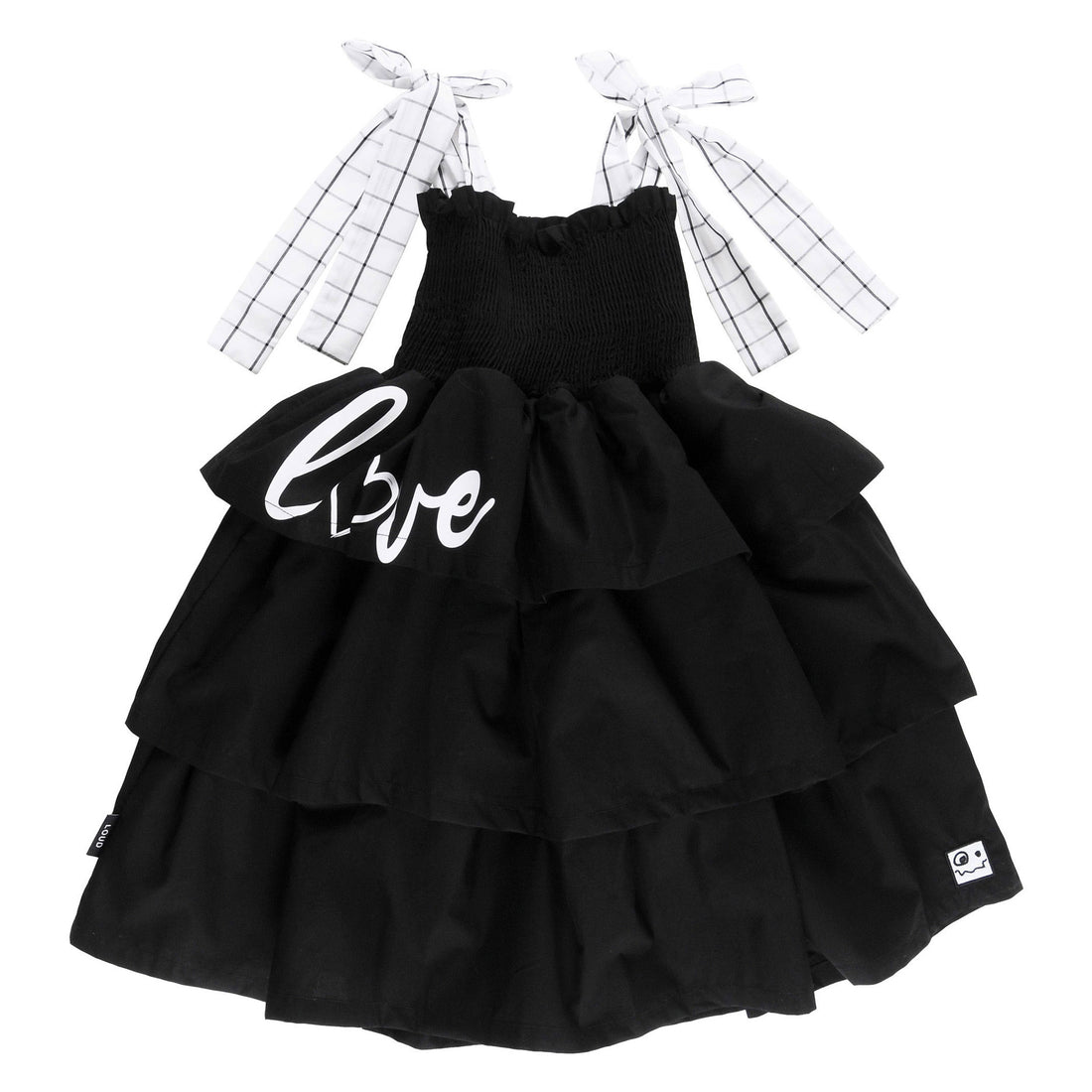 Loud Black We Love Ruffle Dress