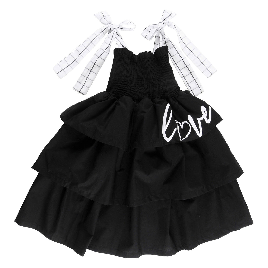 Loud Black We Love Ruffle Dress