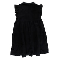 Loud Black Panelled Dress