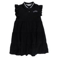 Loud Black Panelled Dress