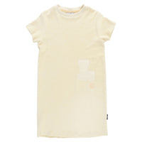 Loud Ecru T-Shirt Aurora Dress