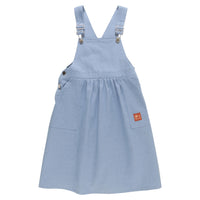 Loud Light Blue Denim Dungaree Dress