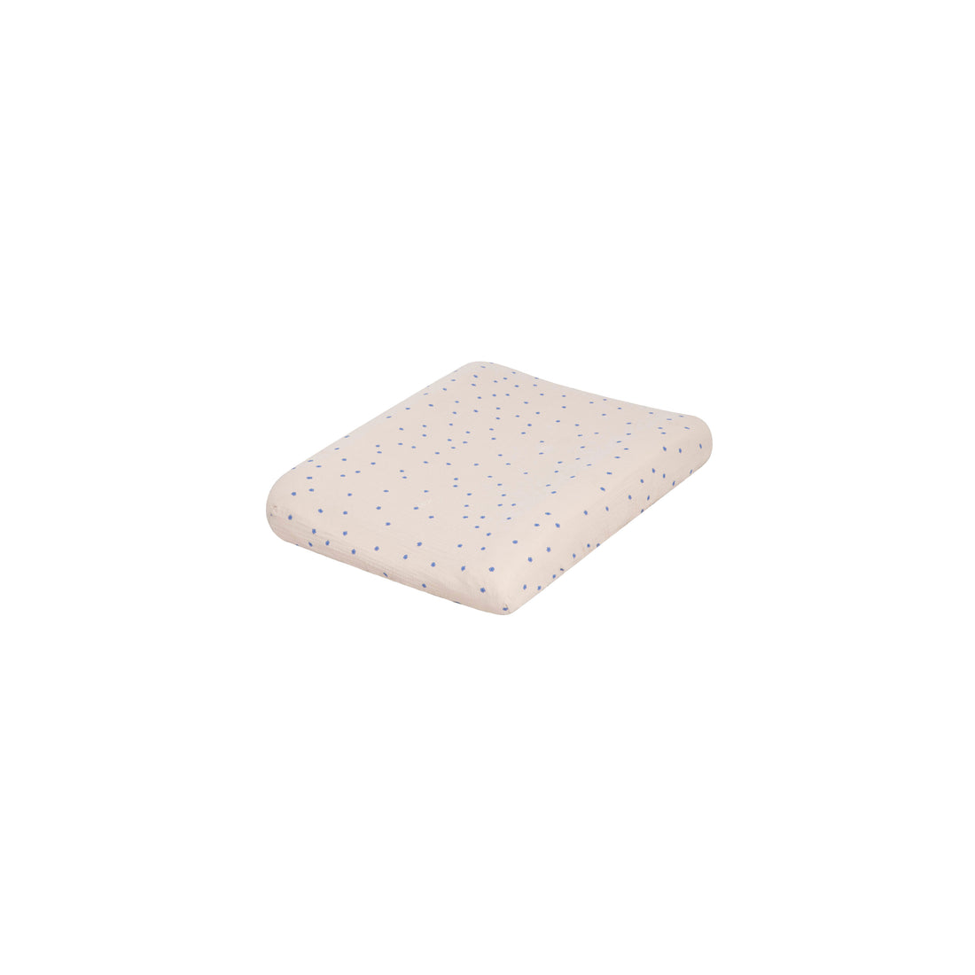 Garbo and Friends Muslin Changing Mat Cover - Bleu