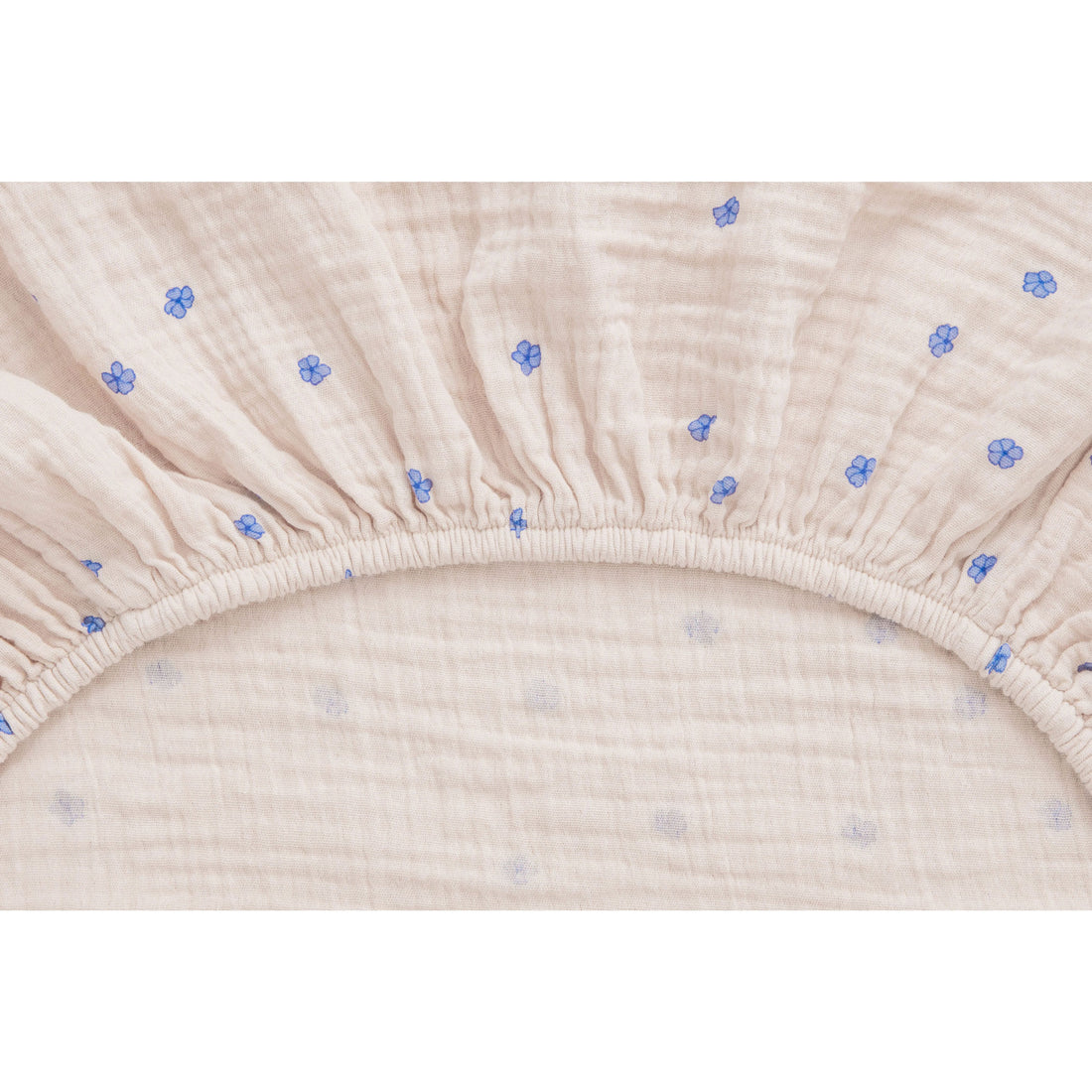 Garbo and Friends Muslin Changing Mat Cover - Bleu