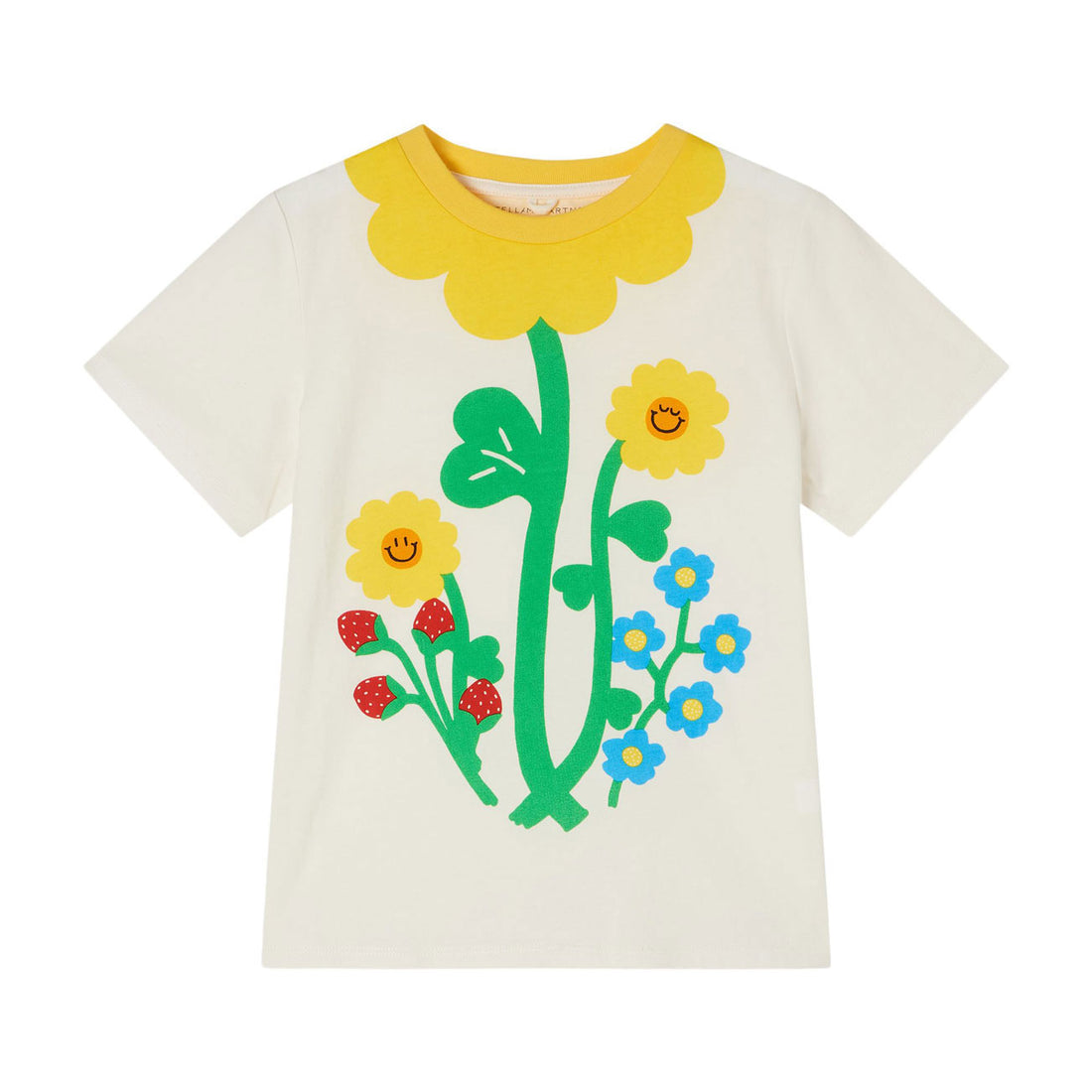 Stella McCartney Flower Print Cotton Tee