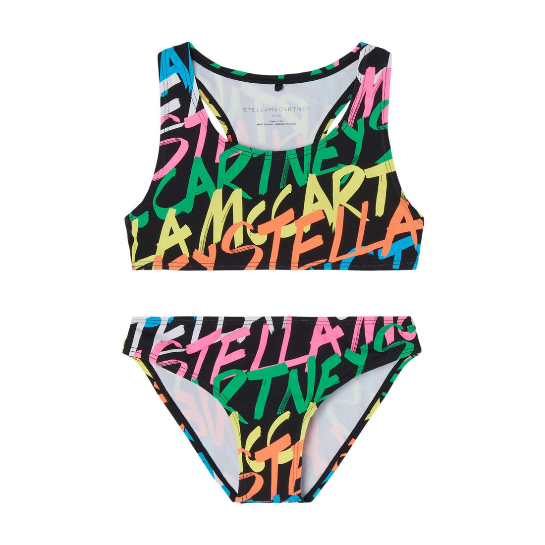 Stella McCartney Scribble Logo Sports Bikini