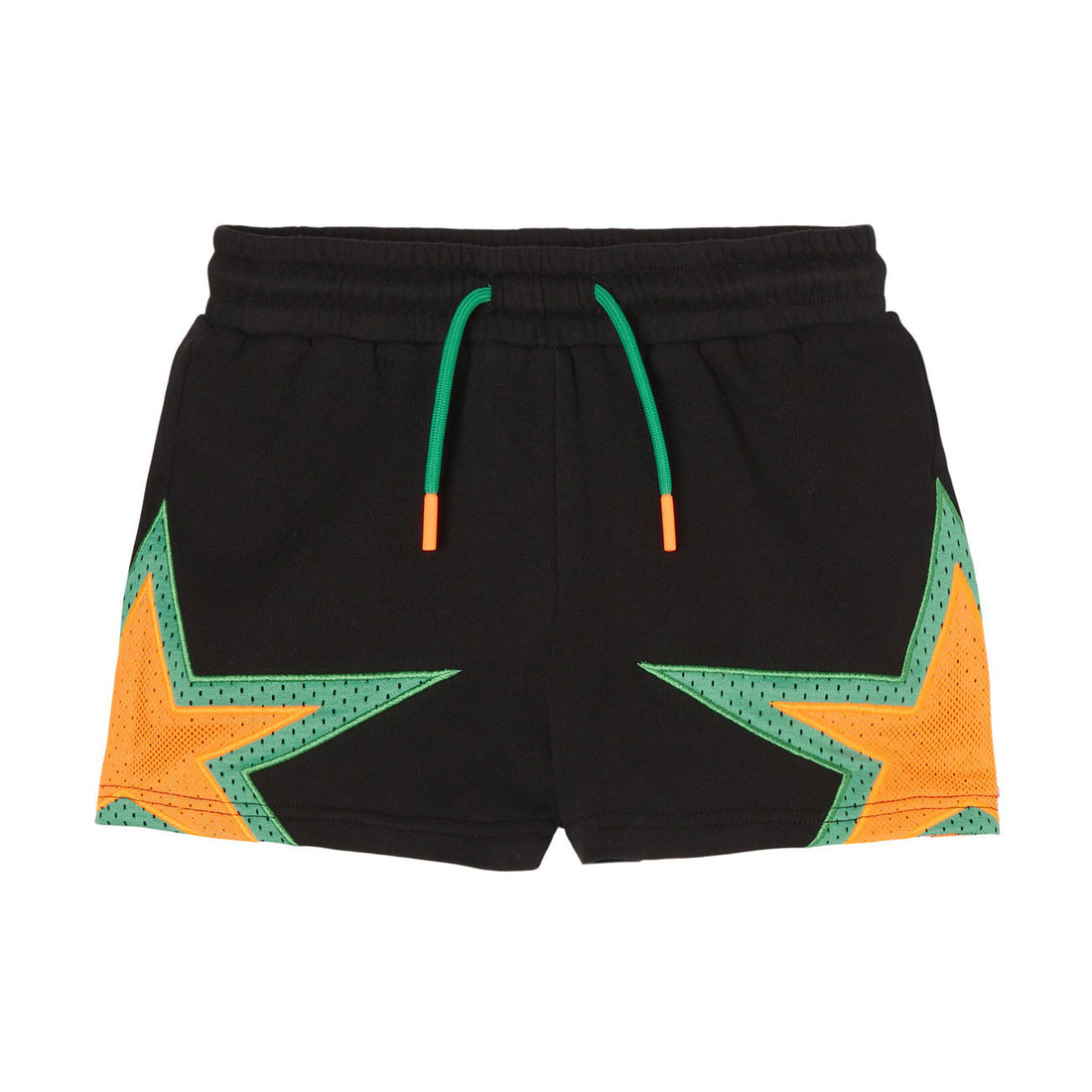 Stella McCartney Black Star Sport Shorts