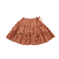 Pink Chicken Inca Gold Ditsy Tiara Floral Allie Skirt