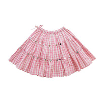 Pink Chicken Sea Pink Gingham Allie Skirt