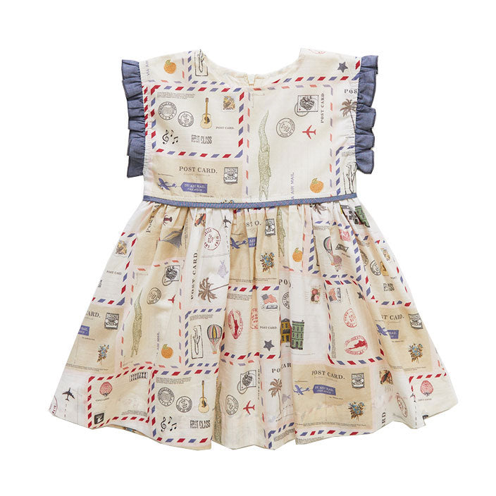 Pink Chicken Vintage Postcards Nell Dress