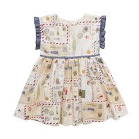 Pink Chicken Vintage Postcards Nell Dress