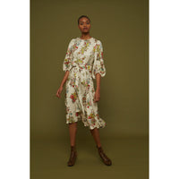 Soeur Ecru Floral Goa Dress