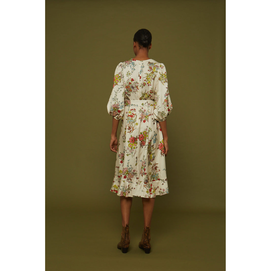 Soeur Ecru Floral Goa Dress