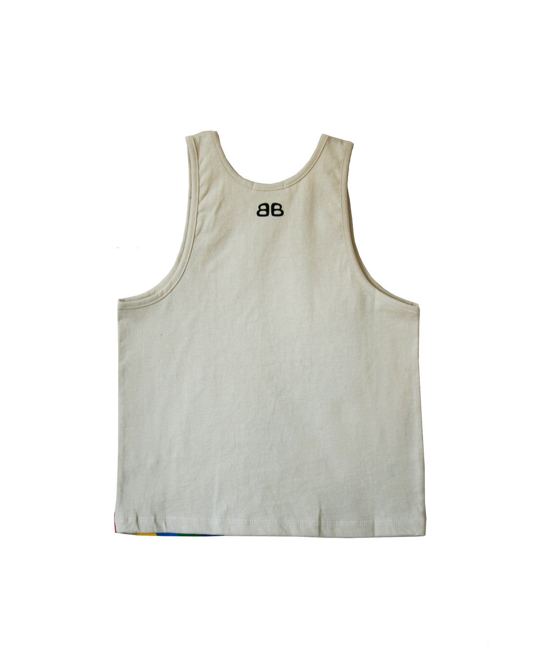 Bandy Button Rainbow Tanktop