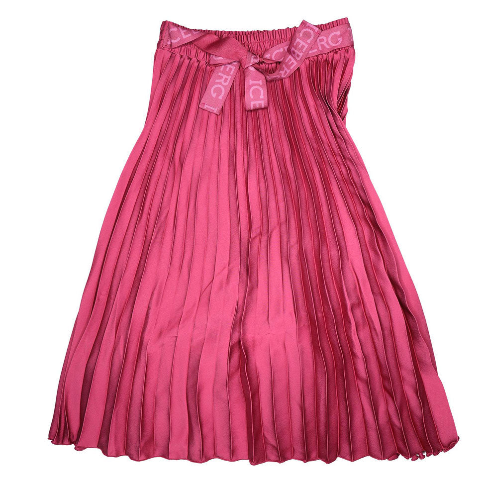 Iceberg Cyclamen Pleated Skirt