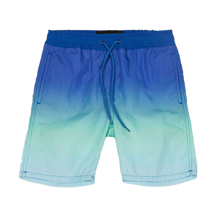 Finger in the Nose Goodboy Blue Dip Dye Surf Bermuda Shorts