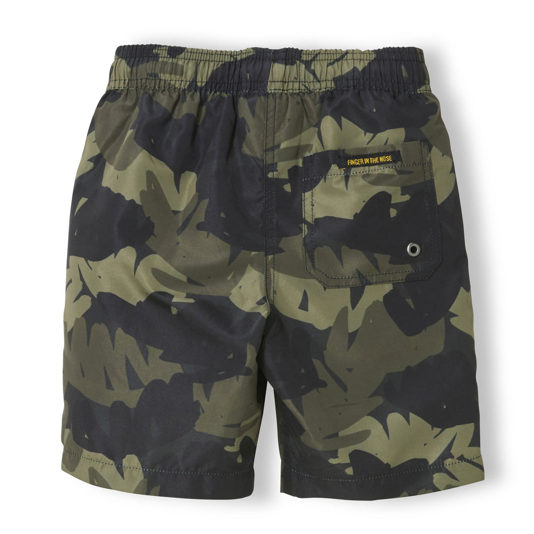 Finger in the Nose Khaki Tropical Leafs Goodboy Swim Trunks