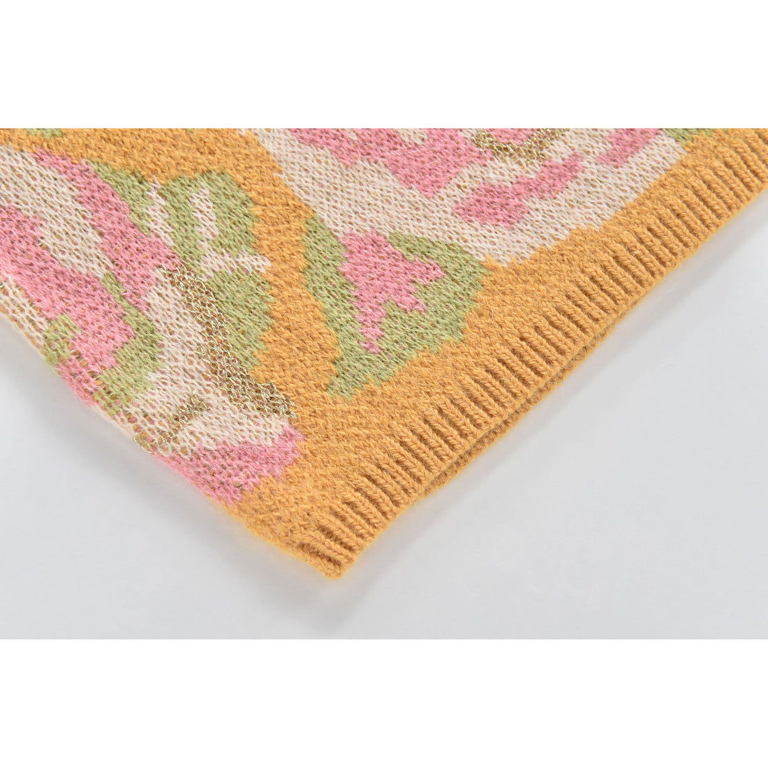Louise Misha Honey Tsar Jacquard Sweater