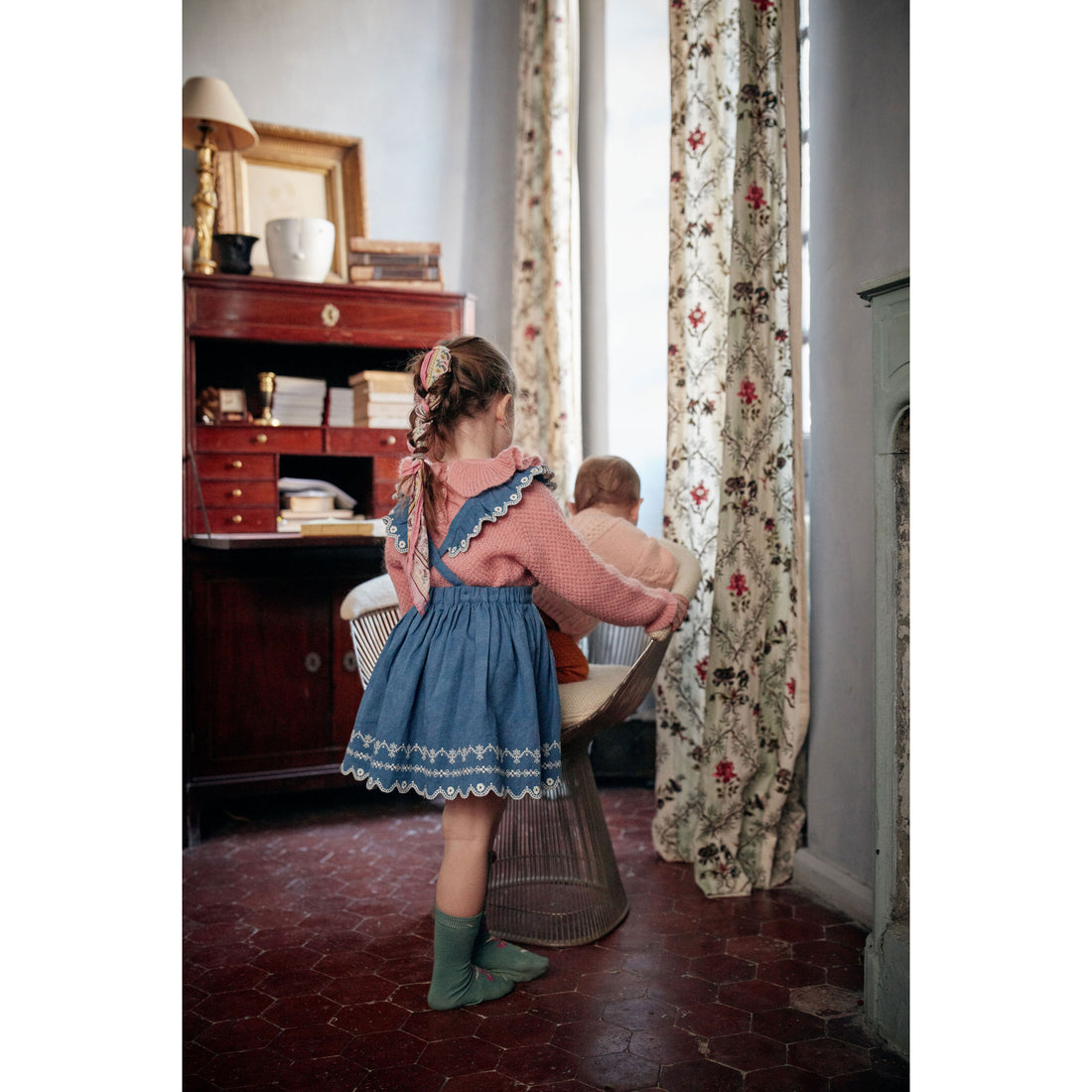 Louise Misha Blue Light Denim Izzia Dress