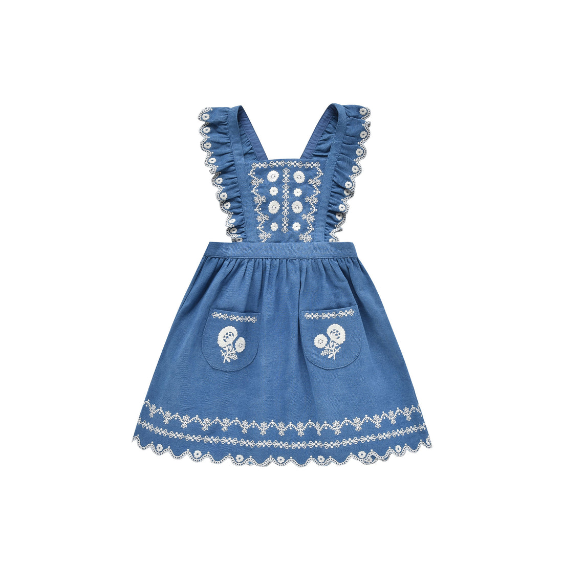 Louise Misha Blue Light Denim Izzia Dress