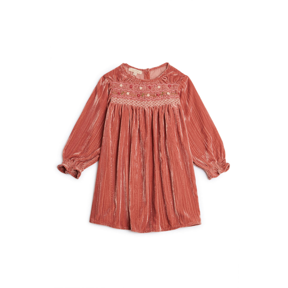 Louise Misha Sienna Crushed Velvet Chachani Dress