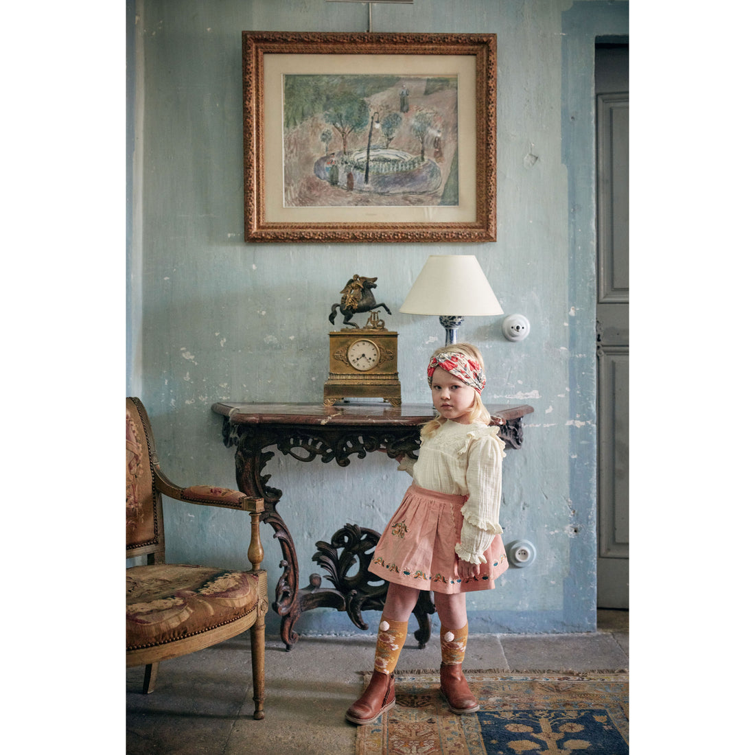 Louise Misha Light Sienna Short Carina Skirt