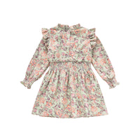 Louise Misha Khaki Tropical Loon Suzie Dress