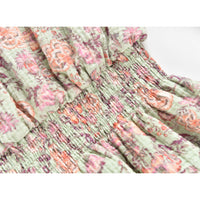 Louise Misha Khaki Tropical Loon Suzie Dress