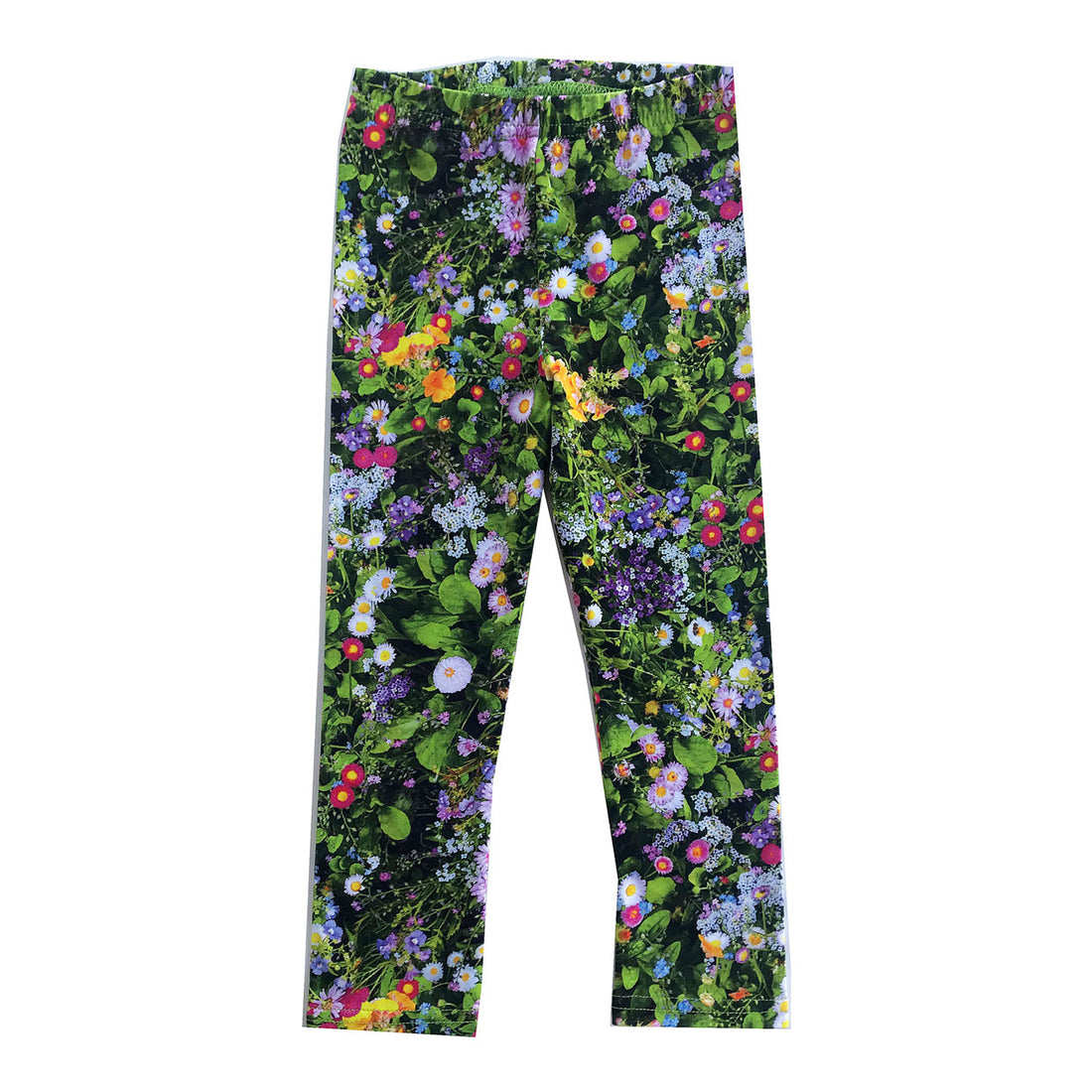 Romey Loves Lulu Green Flowers Leggings