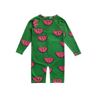 Hugo Loves Tiki Watermelon Rashguard