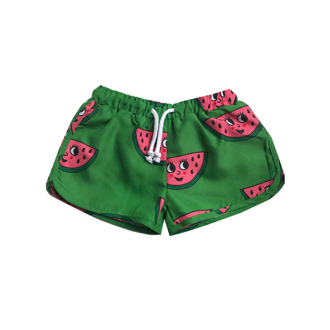 Hugo Loves Tiki Watermelon Swim Trunks