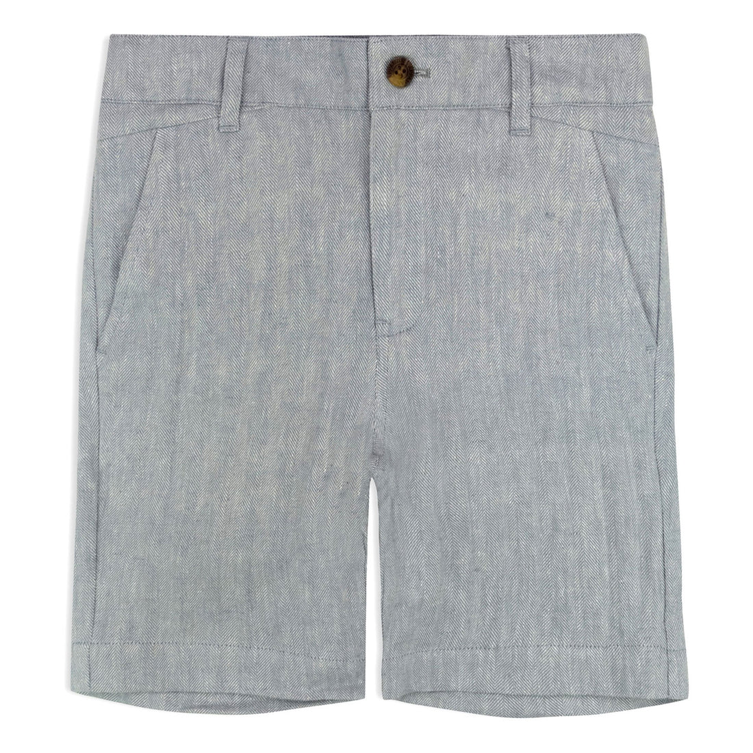 Appaman Grey Herringbone Trouser Shorts