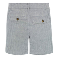 Appaman Grey Herringbone Trouser Shorts