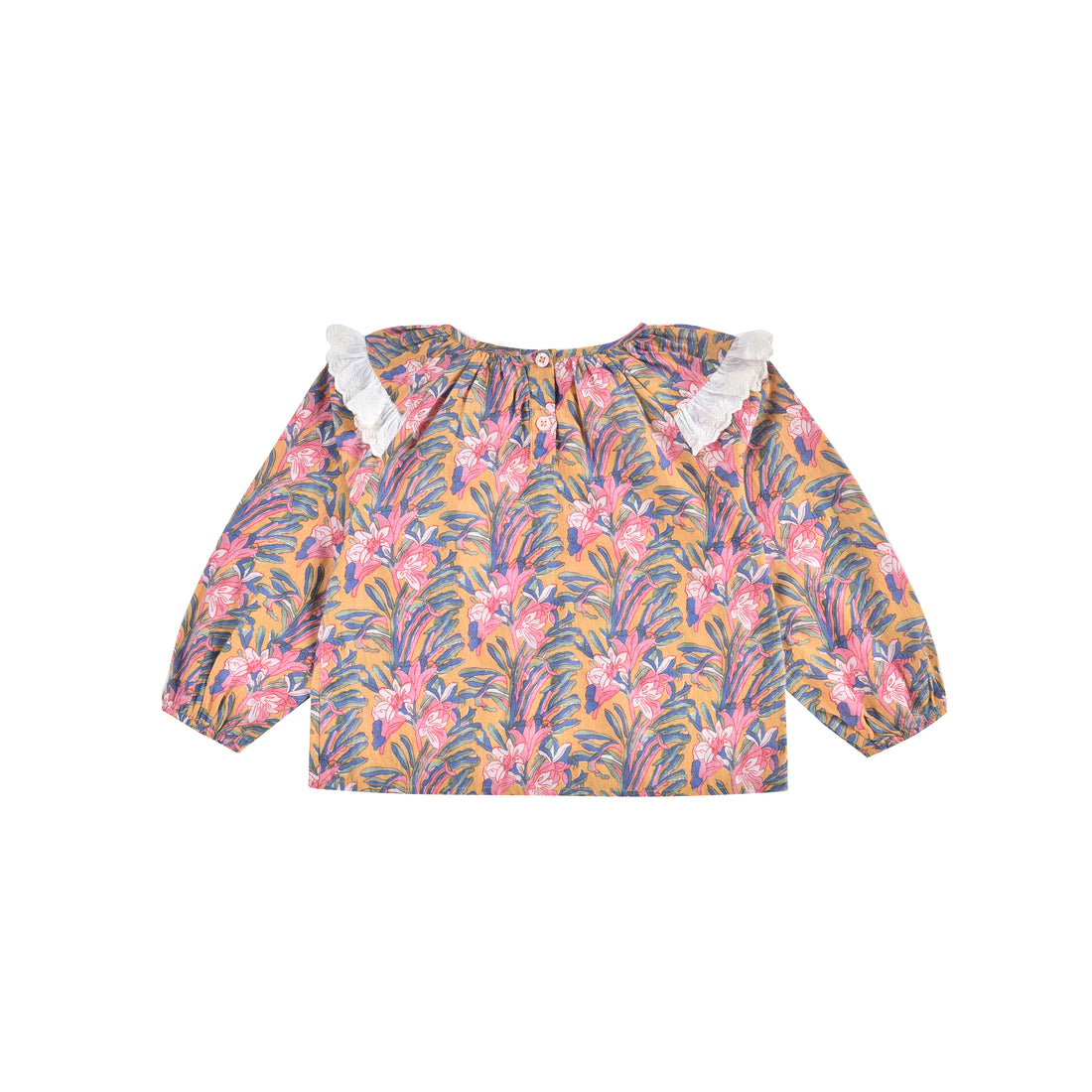 Louise Misha Honey Flower Iris Blouse