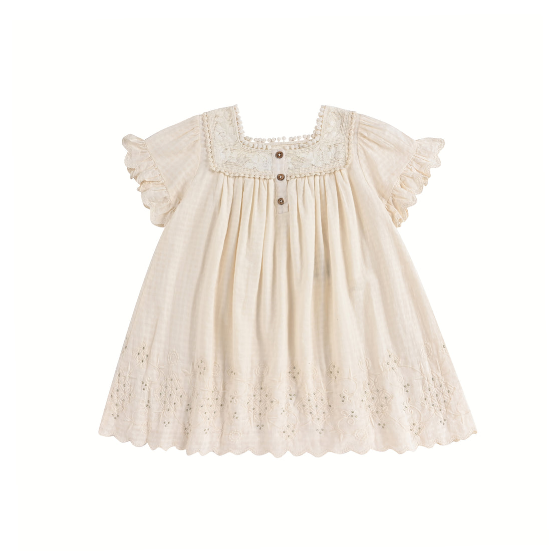 Louise Misha Off White Dalila Dress