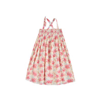 Louise Misha Raspberry Flowers Marceline Dress